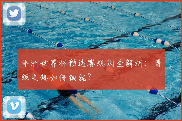 非洲世界杯预选赛规则全解析：晋级之路如何铺就？
